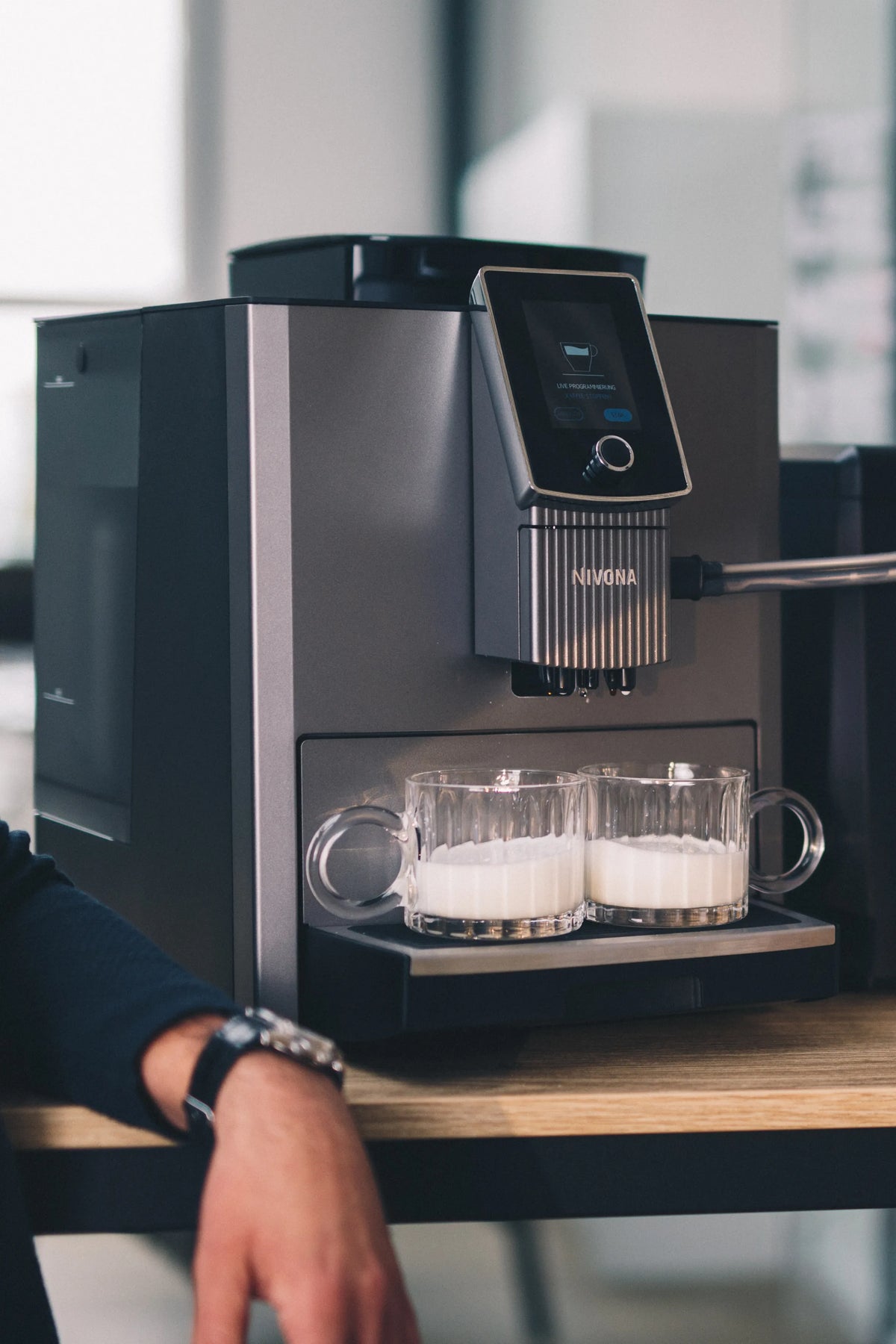 Nivona NICR 1040 – twee latte macchiato's tegelijk