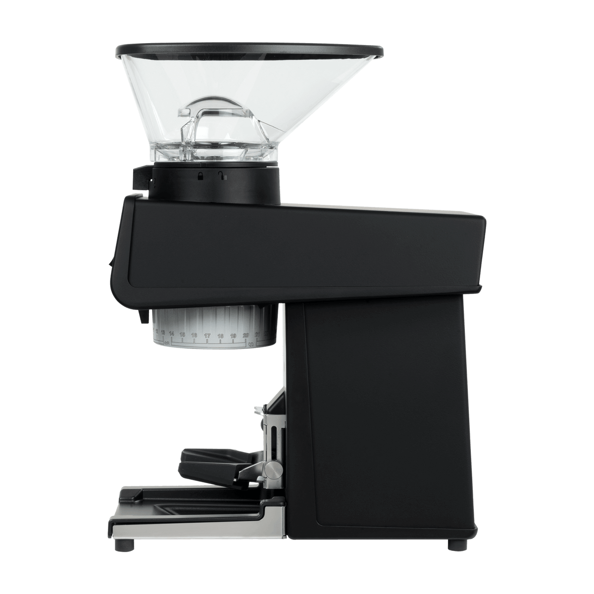 La Marzocco Pico zwart – zijaanzicht rechts