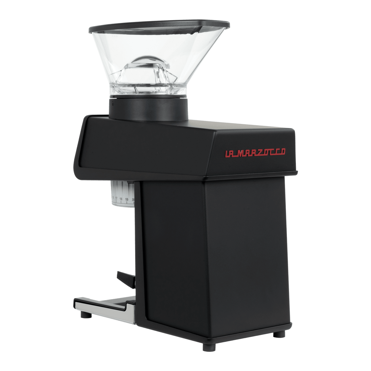 La Marzocco Pico zwart – schuin achteraanzicht