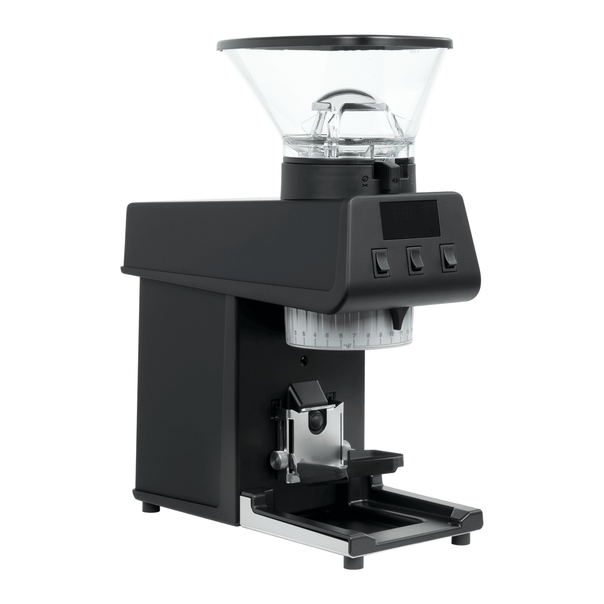 La Marzocco Pico zwart – schuin vooraanzicht