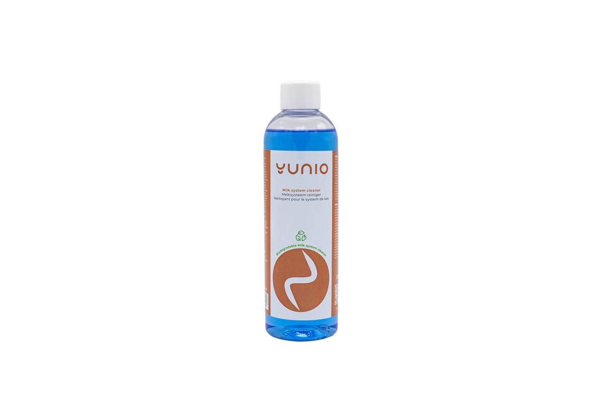 Yunio melksysteemreiniger 250 ml (Y-30106) – fles