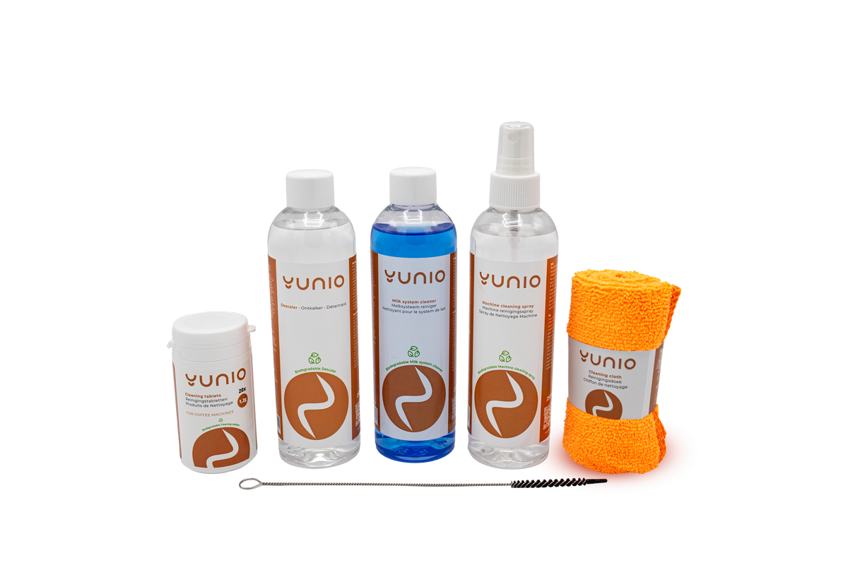Yunio reinigingskit (Y-30110) – inhoud van de kit