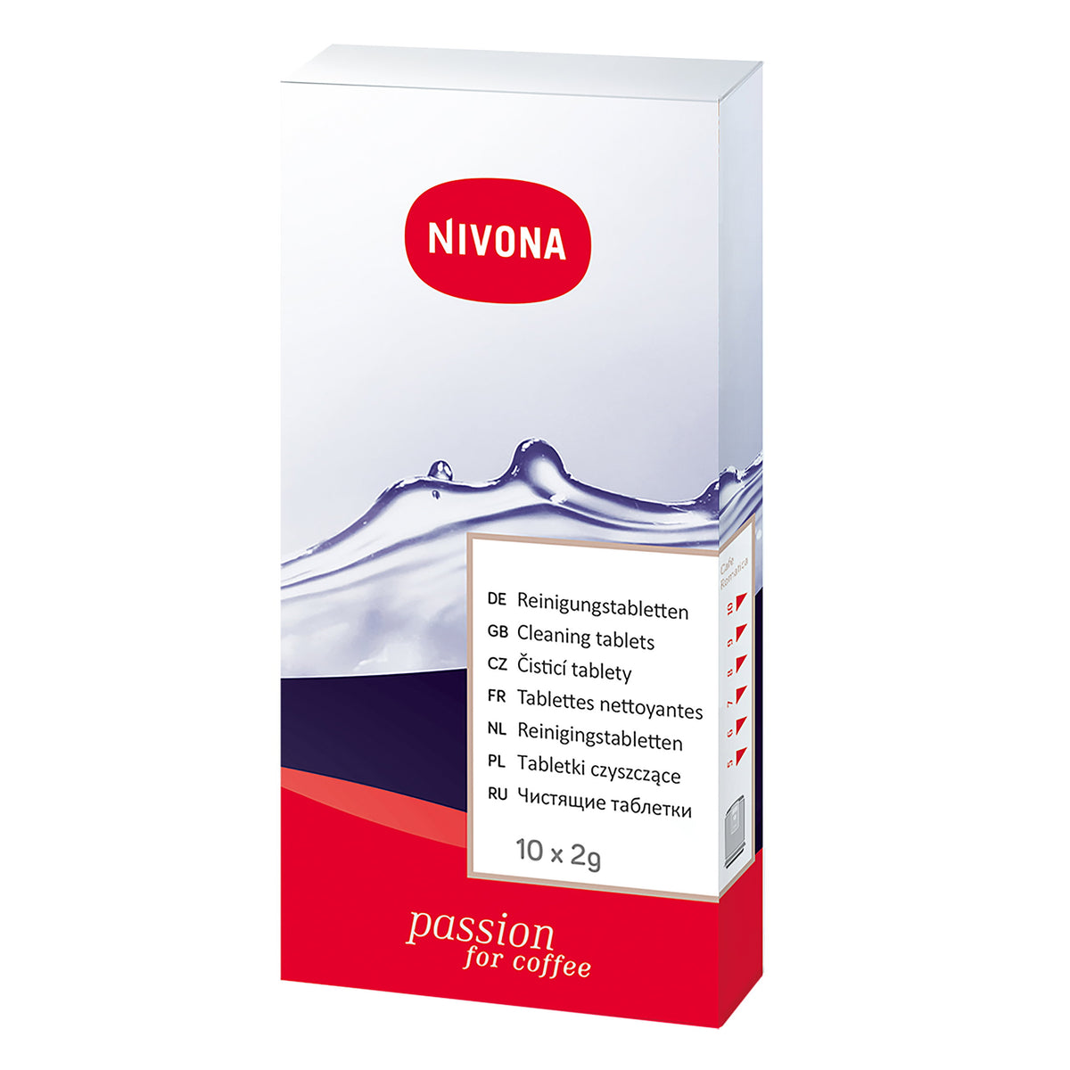 Nivona reinigingstabletten NIRT 701 – verpakking