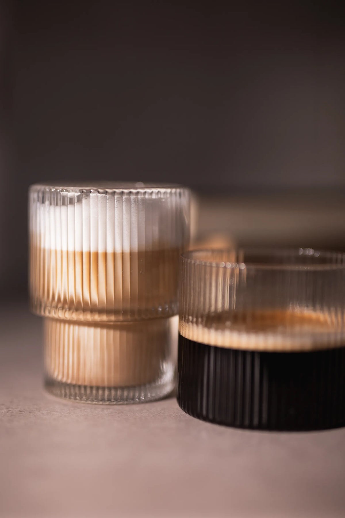 Latte macchiato en espresso uit de Nivona NIVO 8000-serie