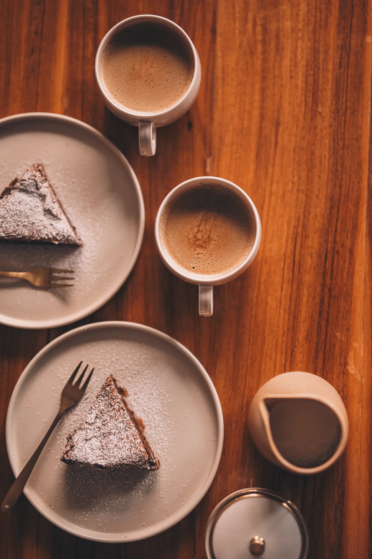 Koffie met melk uit de Nivona NIVO 8000-serie – van bovenaf